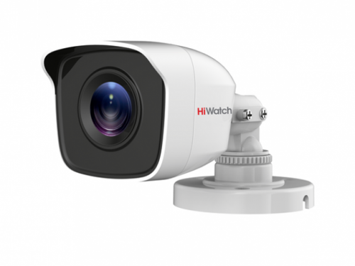 Купить Уличная цилиндрическая 2Мп HD-TVI камера HiWatch DS-T200(B) (2.8 mm) с EXIR-подсветкой до 20м магазина stels.market.