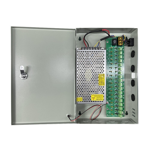 Купить АМАТЕК, AP-B12/200-18; Блок питания BOX 12V/16,7A, стабилизированный, метал. 315×220×60 мм магазина stels.market.