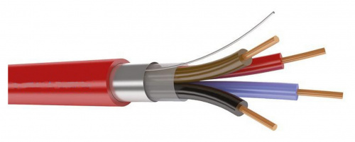 Купить Кабель КПСЭнг(А)-FRLS 2x2x1,0  огнестойкий, не поддерживающий горения, экранированный магазина stels.market.