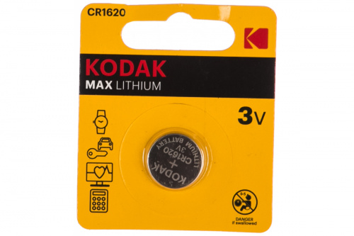 Купить Элемент питания Kodak CR1620, литиевая магазина stels.market.