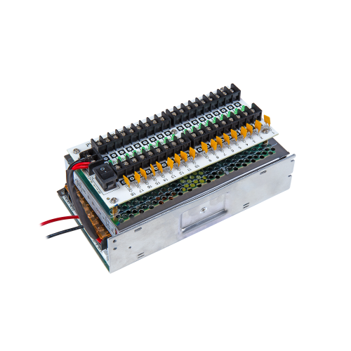 Купить PV-DC10A+ NC, Блок бесперебойного питания DC 12 В, 10 А с 18-тью защищенными выходами на DIN-рейку магазина stels.market.