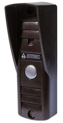 Купить AVP-505 (PAL) (коричневая) цветная вызывная панель видеодомофона 4-х проводная на 1 абонента магазина stels.market.